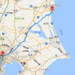 上野から大洗の距離